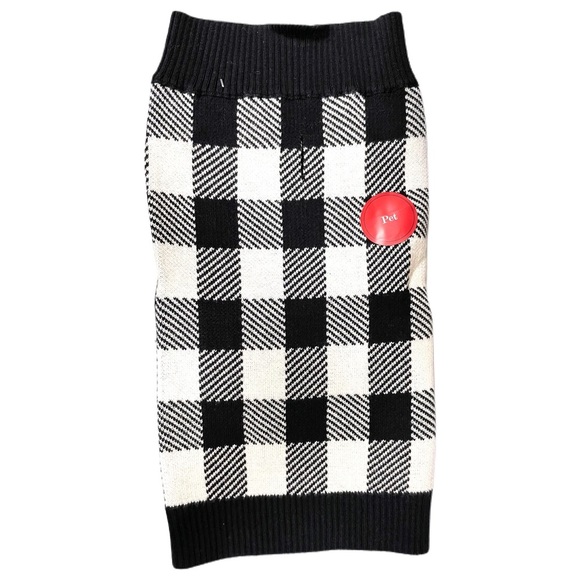 Check-Print Dog Family Family Sweater NWT! - Picture 4 of 7